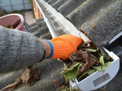 Gutter-cleaning-roof