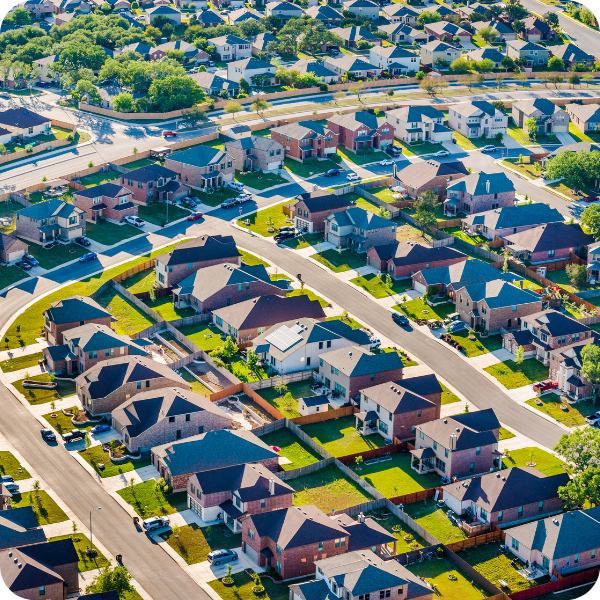 Texas-aerial-roof-houses