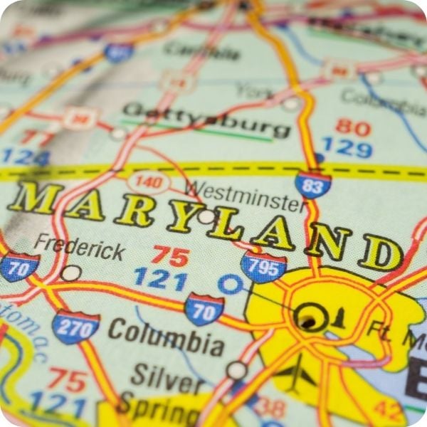 RoofEstimator - Maryland Roofing Map 