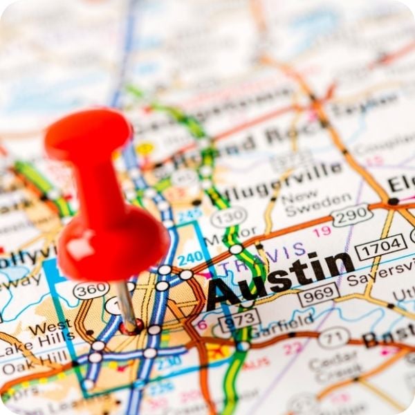 RoofEstimator - Dallas Texas Map
