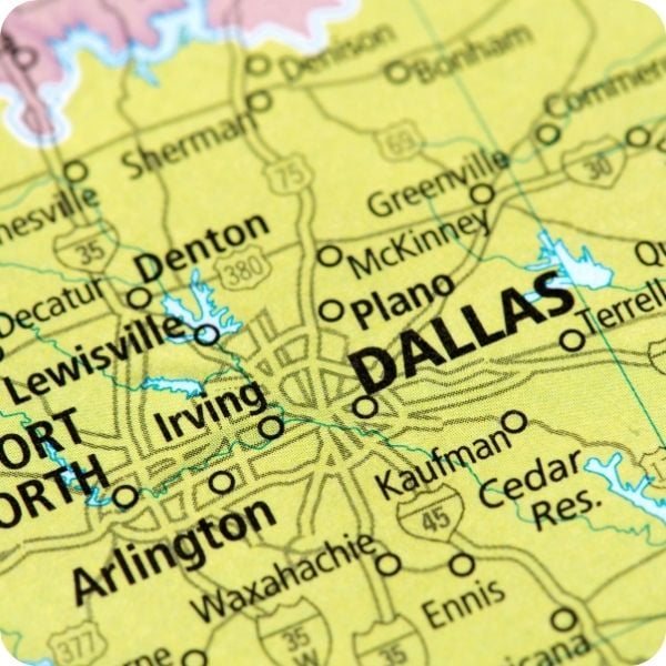 RoofEstimator - Dallas Map 